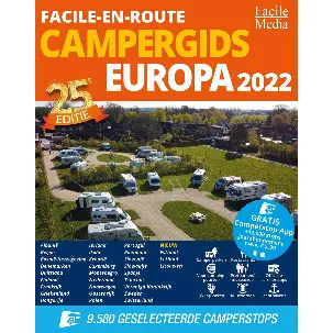 Afbeelding van Facile-en-Route Campergids Europa 2022