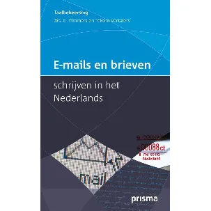 Afbeelding van Prisma Taalbeheersing - E-mails en brieven schrijven in het Nederlands