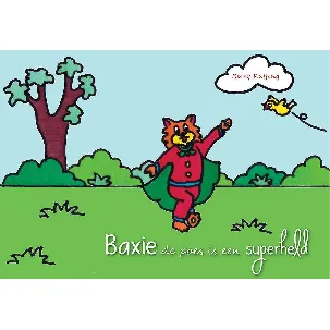 Afbeelding van Baxie de poes is een superheld
