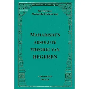 Afbeelding van Maharishi's Absolute Theorie van Regeren