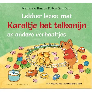 Afbeelding van Lekker lezen met Kareltje het telkonijn en andere verhaaltjes