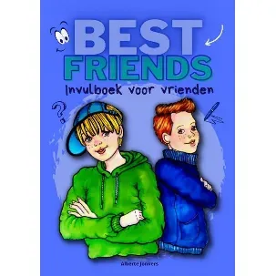 Afbeelding van Best Friends vriendenboek voor jongens