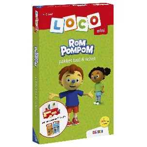 Afbeelding van Loco Mini - Loco mini rompompom pakket taal & lezen