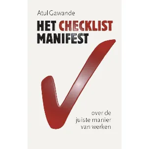 Afbeelding van Het checklist-manifest