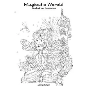 Afbeelding van Magische Wereld- Magische Wereld Kleurboek voor Volwassenen 1