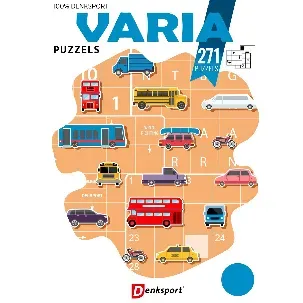 Afbeelding van Denksport puzzelboek Varia puzzels