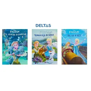 Afbeelding van Set van 3 Disney Frozen (voor)leesboekjes - DELTAS