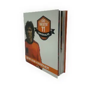 Afbeelding van De Beste 11 Linkshalf - Wim van Hanegem - Unieke Voetbalboek Met Harde Kaft En 63 Pagina´s
