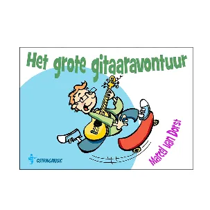 Afbeelding van 6stringmusic - Het Grote Gitaaravontuur - Het gitaarboek voor kinderen met online video's