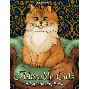 Afbeelding van Adorable Cats: Adult Coloring Book - Amanda Neel