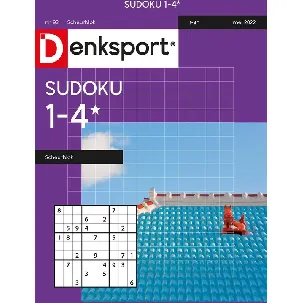 Afbeelding van Denksport Puzzelboek Sudoku 1-4* scheurblok, editie 93