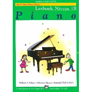 Afbeelding van Alfred's Basic Piano Library | Lesboek Niveau 1B