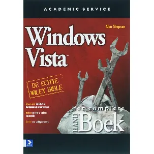Afbeelding van Het Complete HANDboek Vista / 2007