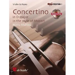 Afbeelding van Concertino in D Major in the Style of Mozart