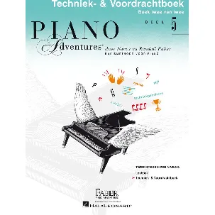 Afbeelding van Piano Adventures Techniek- & Voordrachtboek Deel 5