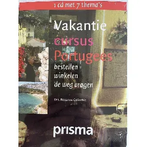 Afbeelding van Prisma vakantiecursus Portugees