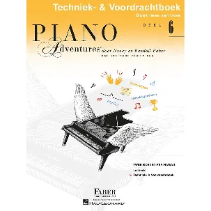 Afbeelding van Piano Adventures Techniek & Voordrachtboek Deel 6