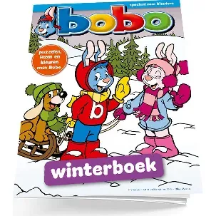 Afbeelding van Bobo Winterboek 2021 - Doeboek voor 4 en 5 jaar