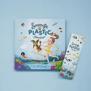 Afbeelding van Emmetje en het plastic-avontuur - Kinderboek - Illustraties - Plastic - Avontuur - Leerzaam