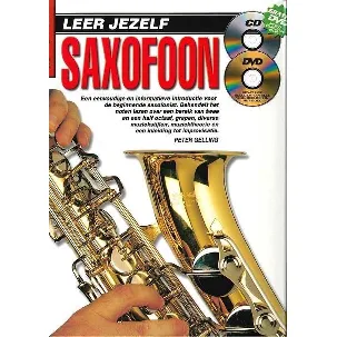 Afbeelding van LEER JEZELF Saxofoon + CD & DVD (Nederlandstalig)