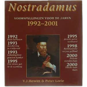 Afbeelding van Nostradamus voorspellingen voor de jaren 1992-2001