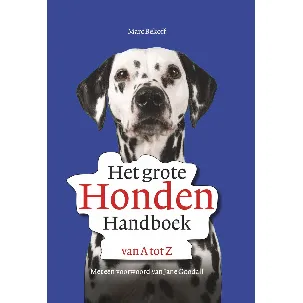 Afbeelding van Het grote hondenhandboek van A tot Z