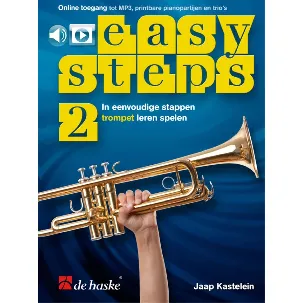 Afbeelding van Easy steps 2 Trompet (Boek + Audio Online)