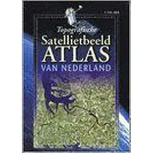 Afbeelding van Topografische satellietbeeld atlas van Nederland 1:100.000