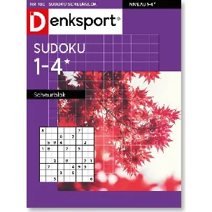 Afbeelding van Denksport Puzzelboek Sudoku 1-4* scheurblok, editie 100