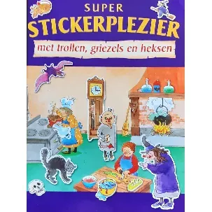 Afbeelding van Super Stickerplezier met trollen, griezels en heksen.