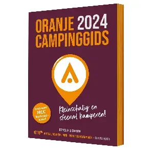 Afbeelding van Oranje Campinggids 2024 / kleinschalig en sfeervol kamperen!