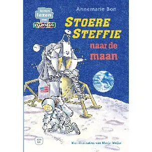 Afbeelding van Leren lezen met Kluitman - Stoere Steffie naar de maan