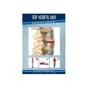 Afbeelding van STEP Brochure rugklachten door lopen, staan en liggen