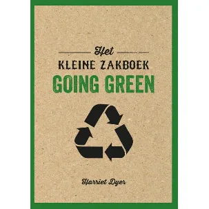 Afbeelding van Het kleine zakboek - Going green - Het kleine zakboek