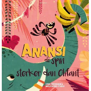 Afbeelding van Anansi de spin - Sterker dan Olifant