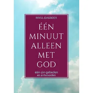 Afbeelding van Boek Cadeau - Bijbels Dagboek: Eén Minuut met God