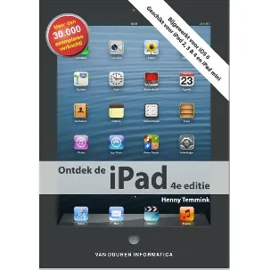 Afbeelding van Ontdek de iPad - 4de editie, incl. iOS6