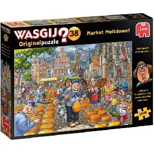 Afbeelding van Wasgij Original 38 Kaasalarm puzzel - 1000 stukjes