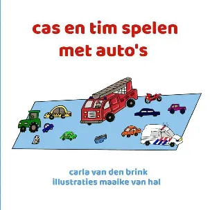 Afbeelding van cas en tim spelen met auto's