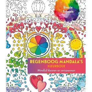 Afbeelding van Regenboog mandala's kleurboek