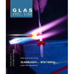 Afbeelding van Glas in vuur en vlam - Basistechnieken glasblazen en -boetseren aan de brander