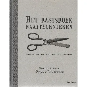 Afbeelding van Het basisboek naaitechnieken