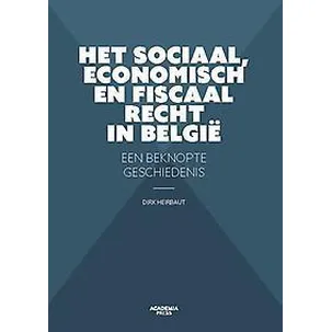 Afbeelding van Het sociaal, economisch en fiscaal recht in België