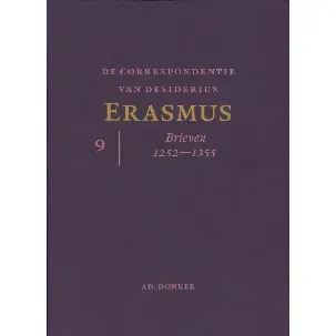 Afbeelding van De correspondentie van Desiderius Erasmus