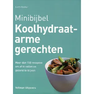 Afbeelding van Minibijbel - Koolhydraatarme gerechten