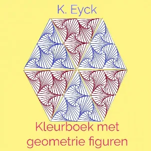 Afbeelding van Kleurboek met geometrie figuren