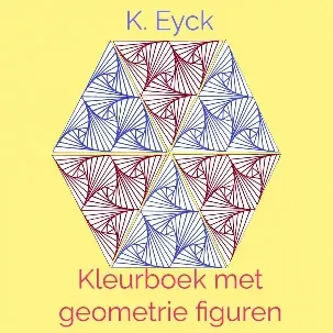 Afbeelding van Kleurboek met geometrie figuren