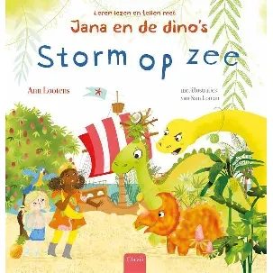 Afbeelding van Leren lezen en tellen met Jana en de dino's 1 - Storm op zee