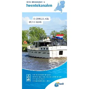 Afbeelding van ANWB waterkaart 6 - Twentekanalen 2019