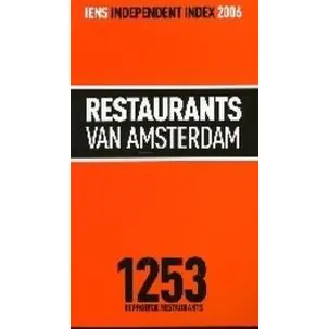 Afbeelding van Iens Restaurants Van Amsterdam E.O. 2006